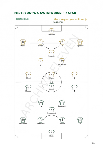 Mistrz Futbolu - Pakiet 2 części krzyżówek i łamigłówek piłkarskich. Ponad 100 stron piłkarskich wyzwań (Wersja Cyfrowa PDF)