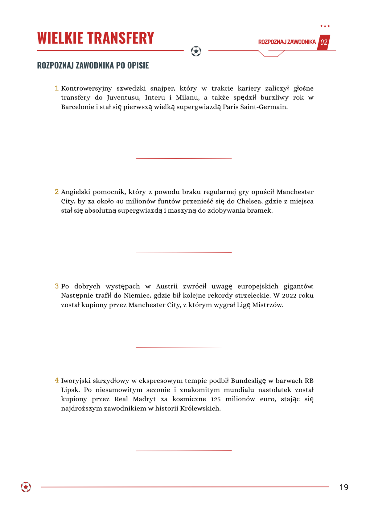 Mistrz Futbolu - Pakiet 3 części krzyżówek i łamigłówek piłkarskich. Ponad 150 stron piłkarskich wyzwań (Wersja Cyfrowa PDF)