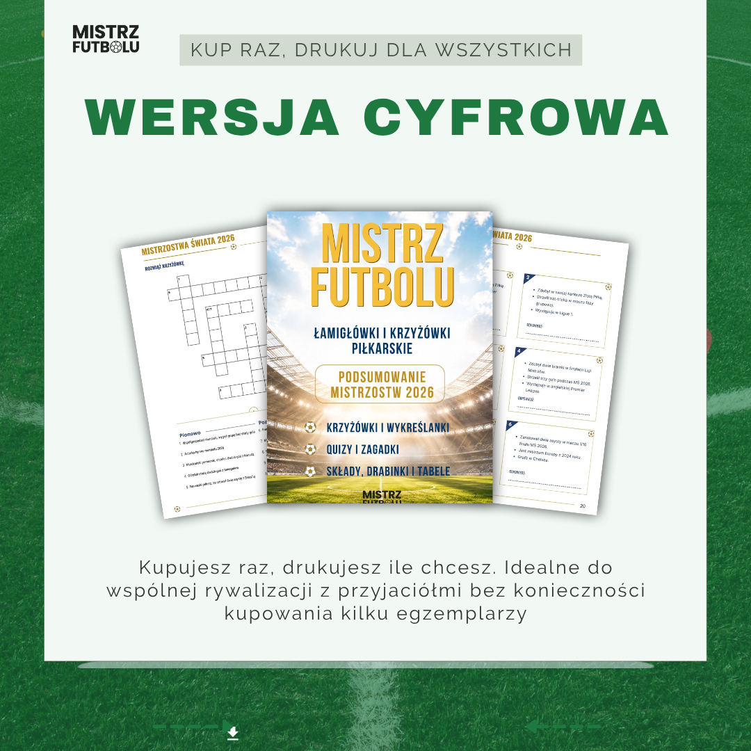 Mistrz Futbolu – Podsumowanie Mistrzostw Świata 2026. (Wersja Cyfrowa PDF)