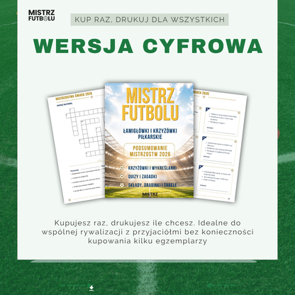 Mistrz Futbolu – Podsumowanie Mistrzostw Świata 2026. (Wersja Cyfrowa PDF)