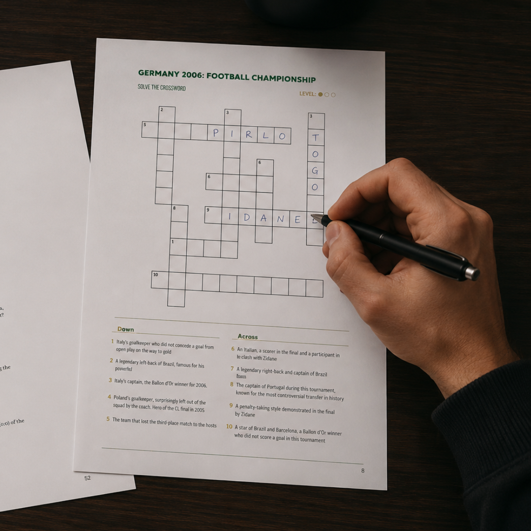 Mistrz Futbolu – Księga Quizów i Łamigłówek (Wersja Cyfrowa PDF)